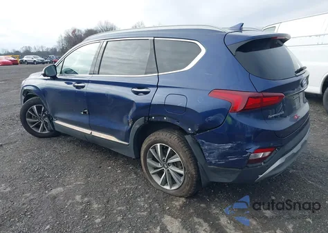 2020 Hyundai Santa Fe Limited from USA, damaged, VIN 5NMS5CAD1LH196659